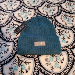Under Armour Blue Knit Beanie